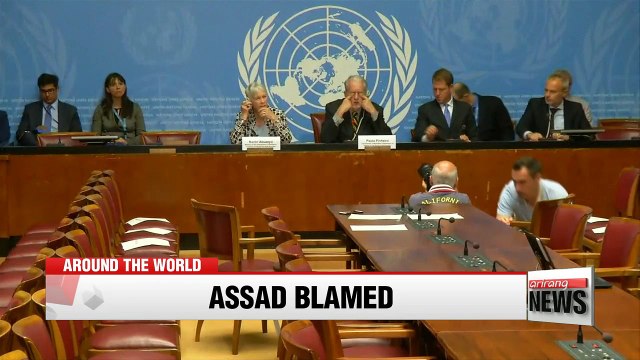 Syrian government behind Sarin attack in April