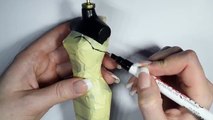 Simple Miniature Wedding Dress & Dress Form Tutorial - Dolls/Dollhouse