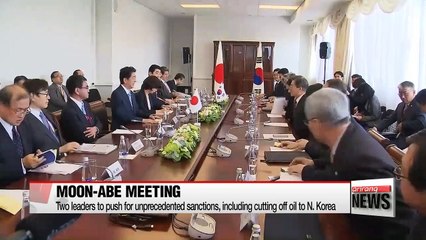 South Korea, Japan to push for cutting off oil supplies to North Korea