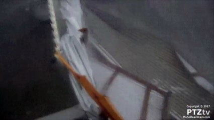 Live footage as Hurricane Irma destroys Maho Beach Cam in St Maarten 9/6/2017