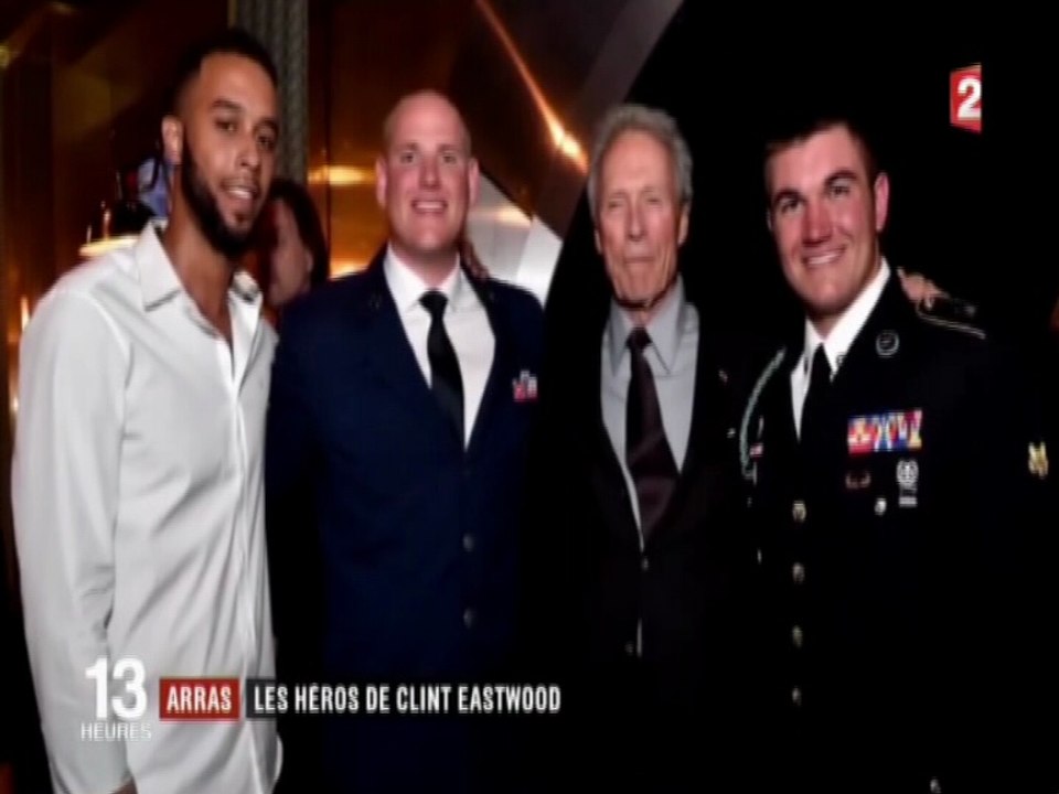 Clint Eastwood en gare d’Arras - Reportage dans le JT de France 2
