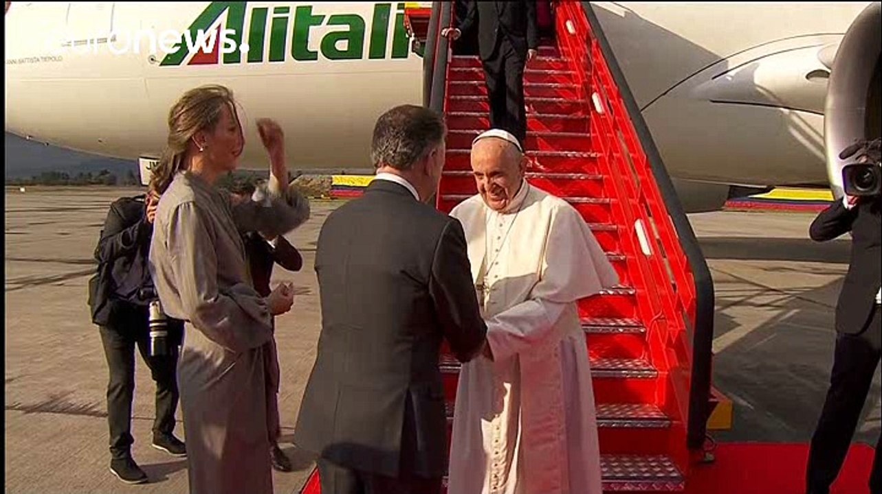 Папа Франциск - за мир в Колумбии