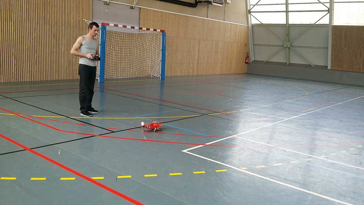 Fokker DR1 indoor