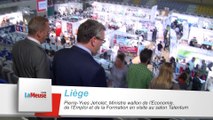 Talentum Liège: visite de Pierre-Yves Jeholet, Ministre wallon de l'Emploi