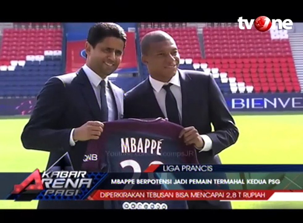PSG Perkenalkan Mbappe