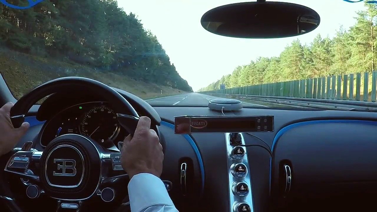 Bugatti Chiron розгін 0-300 км/год.