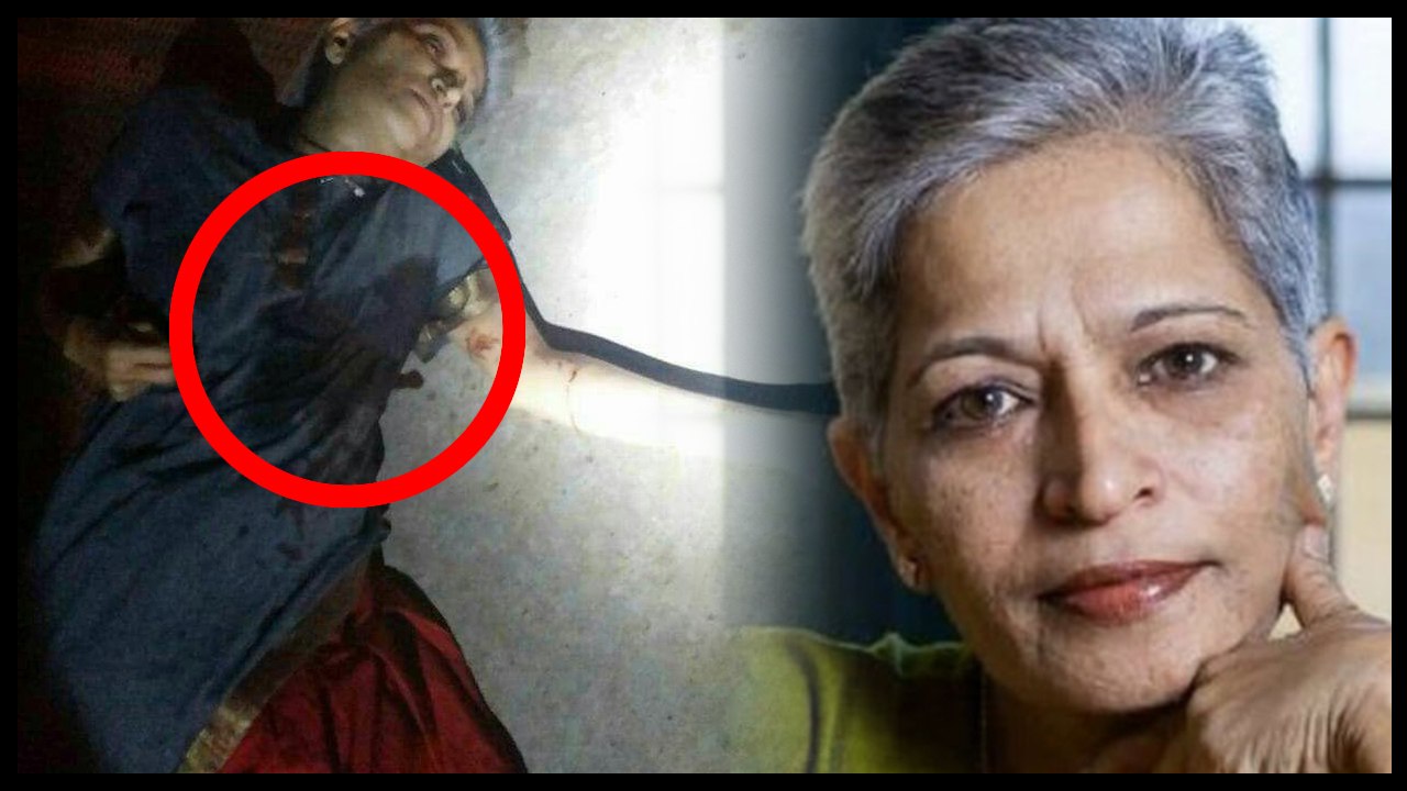 பெண் பத்திரிகையாளரை பின் தொடர்ந்த  கொலையாளிகள்-வீடியோ