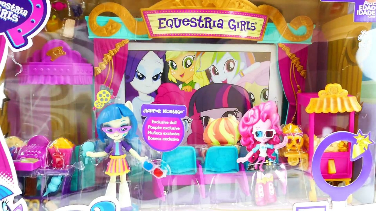 My Little Pony Equestria Girls Movie Magic Theater Playset with Juniper Montage