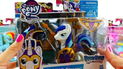 My Little Pony Guardians of Harmony Toys Pinkie Pie Rainbow Dash Shining Armor Shadowbolt Review