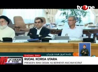 Presiden Iran Desak AS Berhenti Ancam Korut