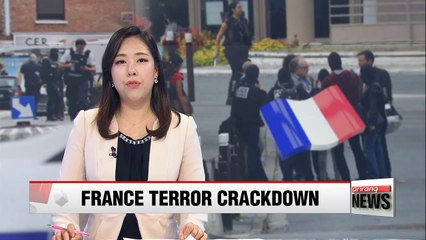 Two arrested near Paris after police find bomb-making materials