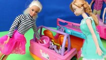 Barbie Anger Management Day 3 Disney Frozen Hans Car Accident and Disney Princess Jasmine