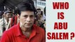 Abu Salem conviction : Who is the 1993 Mumbai Blast case convict | Oneindia News