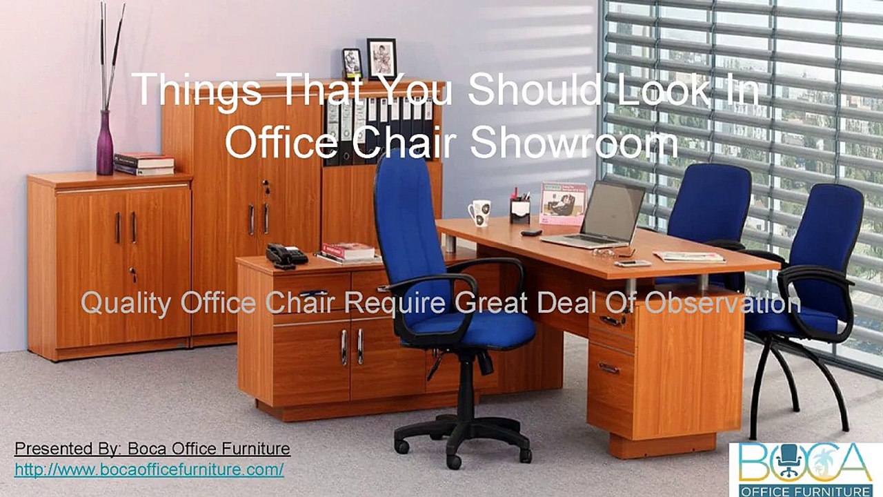 Consider Following Factors While Choosing Quality Office Chairs