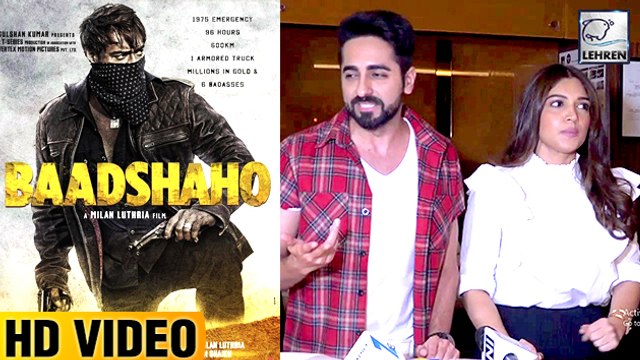 Ayushmann Khurrana's Reaction On Comaparison With Ajay Devgn's Baadhshao