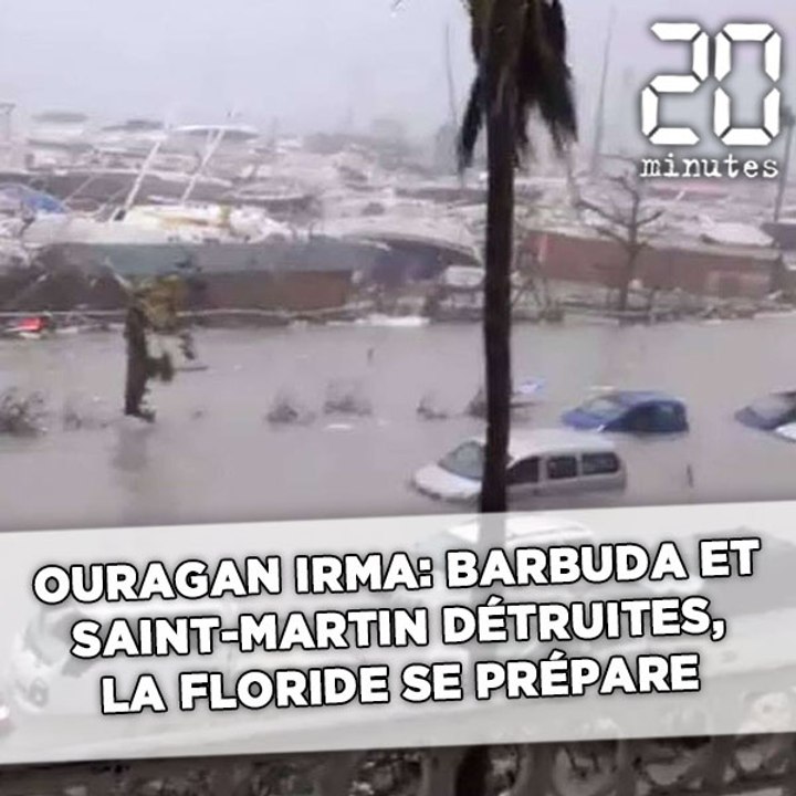 Ouragan Irma: Saint-Martin et Barbuda détruites, La République Dominicaine et la Floride se préparent...