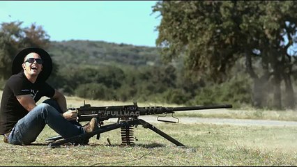 Exploding Hoverboard Catches On Fire Against .50 Cal