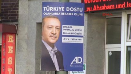 Cumhurbaşkanı Erdoğan'ın 'Oy' Çağrısı Almanya'da Seçim Afişlerinde Yer Aldı