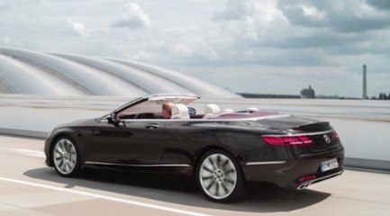 Tải video: VÍDEO: Así es el nuevo Mercedes Clase S Cabrio 2018