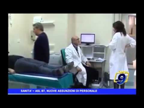 Sanità | ASL BT, nuove assunzioni di personale