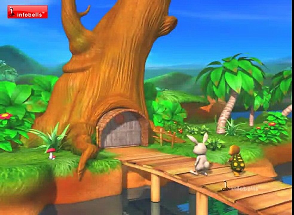 Hare vs Tortoise Moral Stories for Children in Telugu