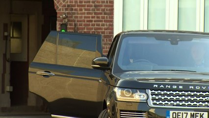 Prince George arrives for first day of school