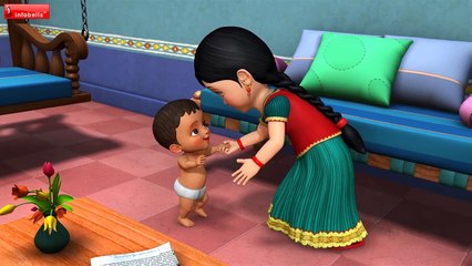 தெய்வம் தந்த ராஜா | Tamil Rhymes for Children | Infobells