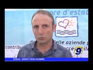 PUGLIA | Donati tavoli da mare