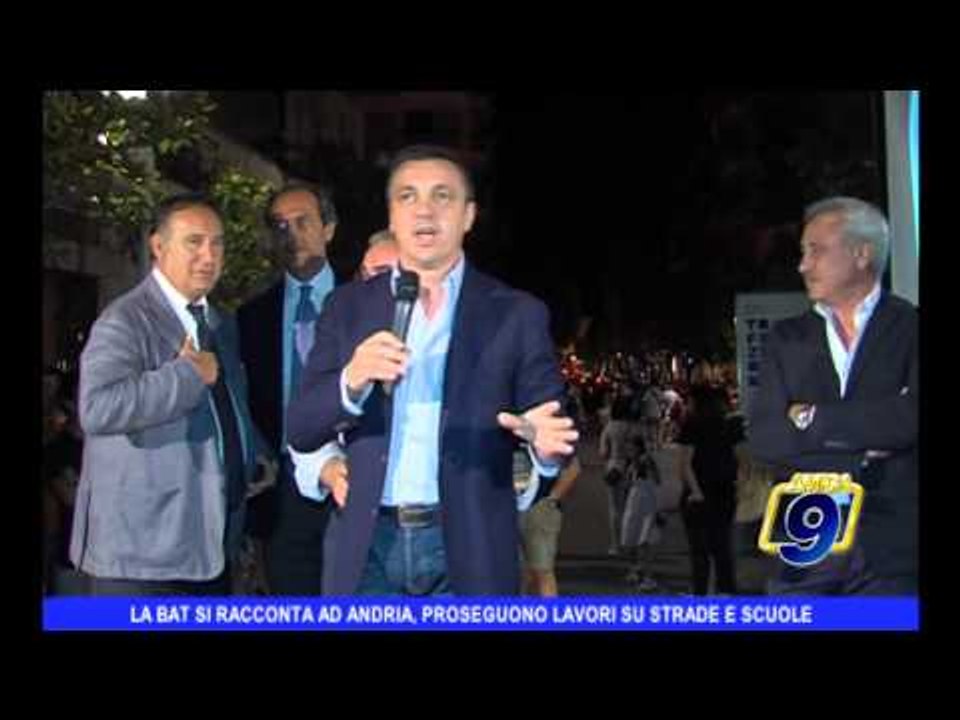 ANDRIA | La Bat si racconta, proseguono lavori su "Andria-Trani"