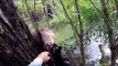 Cat Rescued After Bird Watcher Spots Him in Swamp