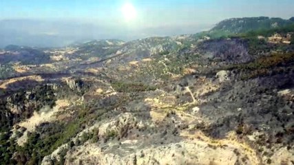 Felaketi Yaşayan Zeytinköy Havadan Görüntülendi