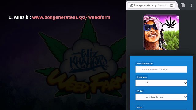 Wiz Khalifa's Weed Farm Astuce Hack - Pièces et Gemmes Gratuites