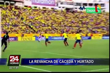 Paolo Hurtado y Carlos Cáceda viven una revancha en la 'Blanquirroja'