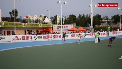 Rollers games. Le Briochin Gwendal Le Pivert, médaille de bronze sur 300 m