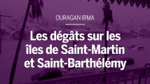 L’ouragan Irma balaie les îles de Saint-Martin et de Saint-Barthélemy