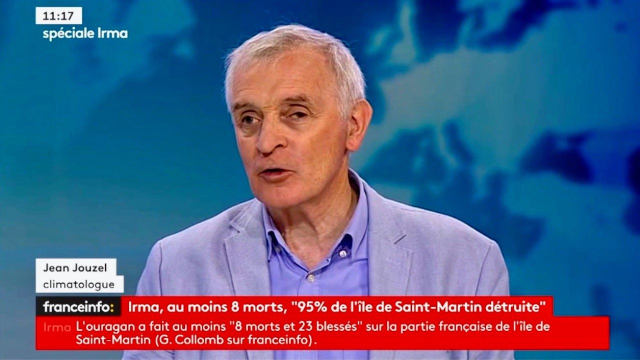 Irma - Le climatologue Jean Jouzel explique pourquoi le réchauffement climatique est la cause de cyclones plus violents