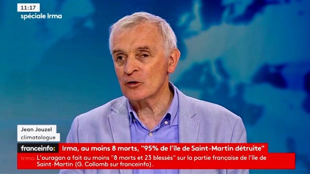 Irma - Le climatologue Jean Jouzel explique pourquoi le réchauffement climatique est la cause de cyclones plus violents