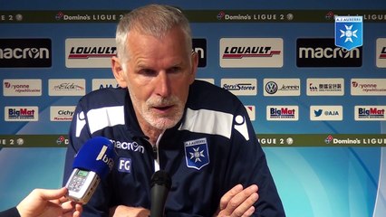 Conférence de presse de Francis Gillot avant AJA - TOURS