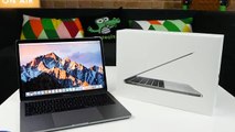 Et toucher déballage luks en direct pro 13 bar macbook 2016 première impression 4k allemande