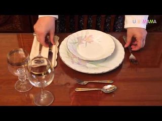 إتيكيت ترتيب السفرة في العزومات