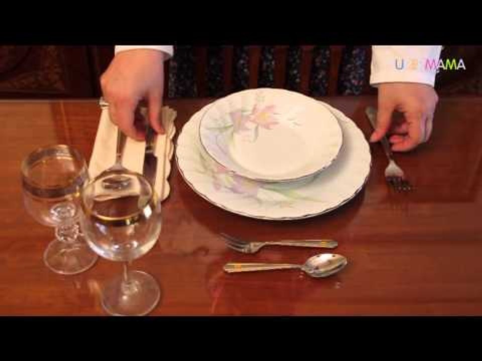 إتيكيت ترتيب السفرة في العزومات