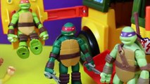 Ouverture fête adolescent jouet jouets tortues vidéos Mutant ninja wagon tmnt