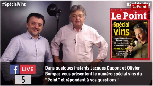 Le numéro Spécial Vins du Point est arrivé ! Jacques Dupont et Olivier Bompas répondent à vos questions.