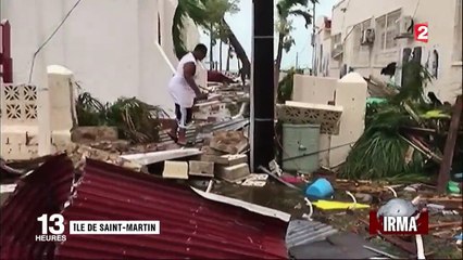 Ouragan Irma : scènes de chaos à Saint-Martin