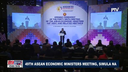 49th ASEAN Economic Ministers' Meeting, simula na