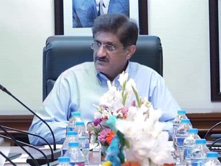 Sindh CM presides meeting to review progress of schemes Karachi Package