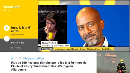 Irma : "C'est un peu désordonné (...) les secours doivent se concentrer sur la circulation"