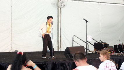Nathan Pittorf sings 'Ready Teddy' Elvis Week 2017