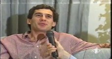 Ayrton Senna Diz Que é Muito Feliz Com Adriane Galisteu