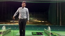 【ゴルフ】感覚的レッスン　四番アイアン高弾道ショット